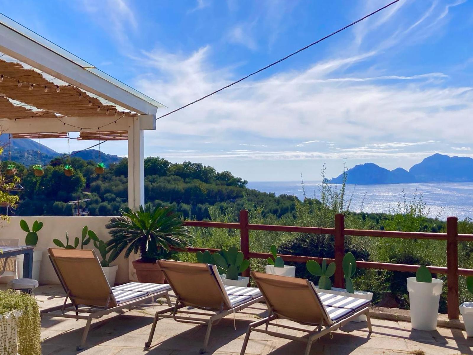 Villa Manu Massa Lubrense Kültér fotó