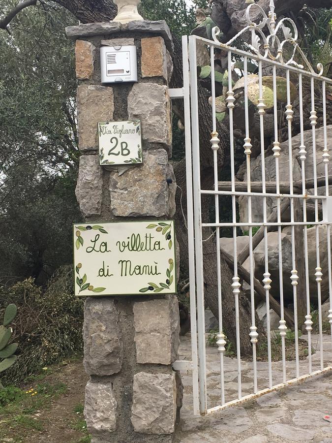 Villa Manu Massa Lubrense Kültér fotó